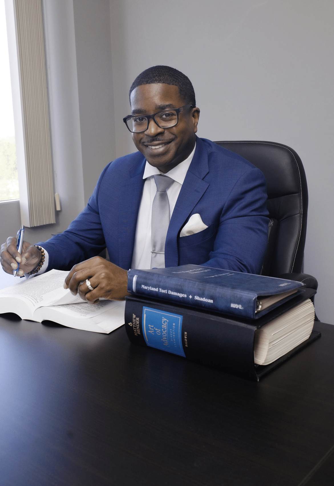 Photo - Patrick in Conference Room
